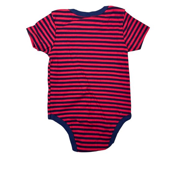 Baby Boy Baseball-Themed Short-Sleeve Bodysuit Set Soft Set Of 5 Sz 12M- New - Picture 5 of 15